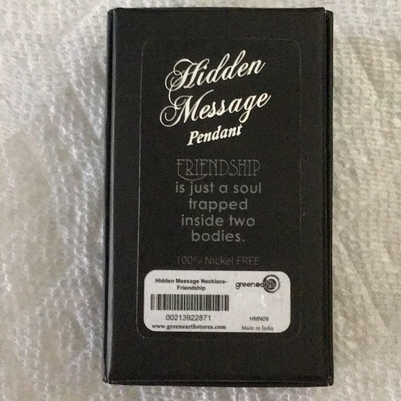 Hidden Message pendant - Picture 6 of 6
